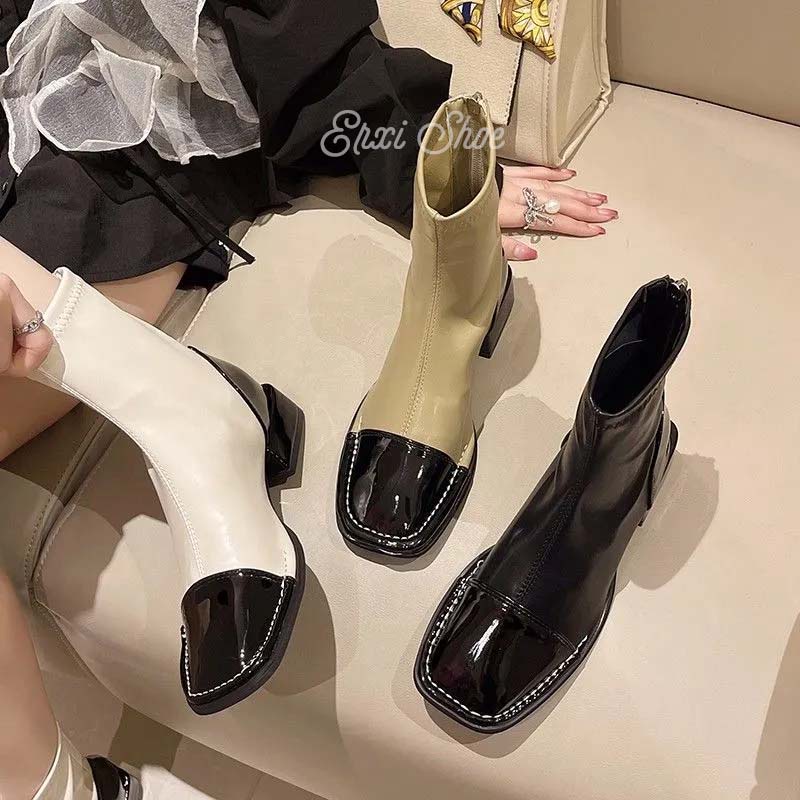 Oeteo Giày Boot Phong Cách Trẻ Trung Cá Tính Dành Cho Nữ