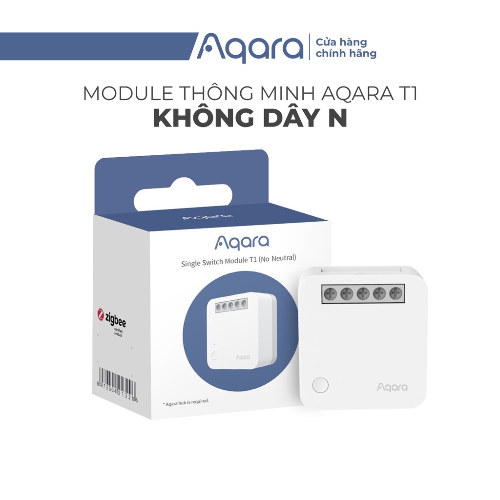 Module thông minh Aqara T1 Wireless Relay Controller phiên bản Quốc Tế Zigbee 3.0 - Công tắc thông minh Aqara T1