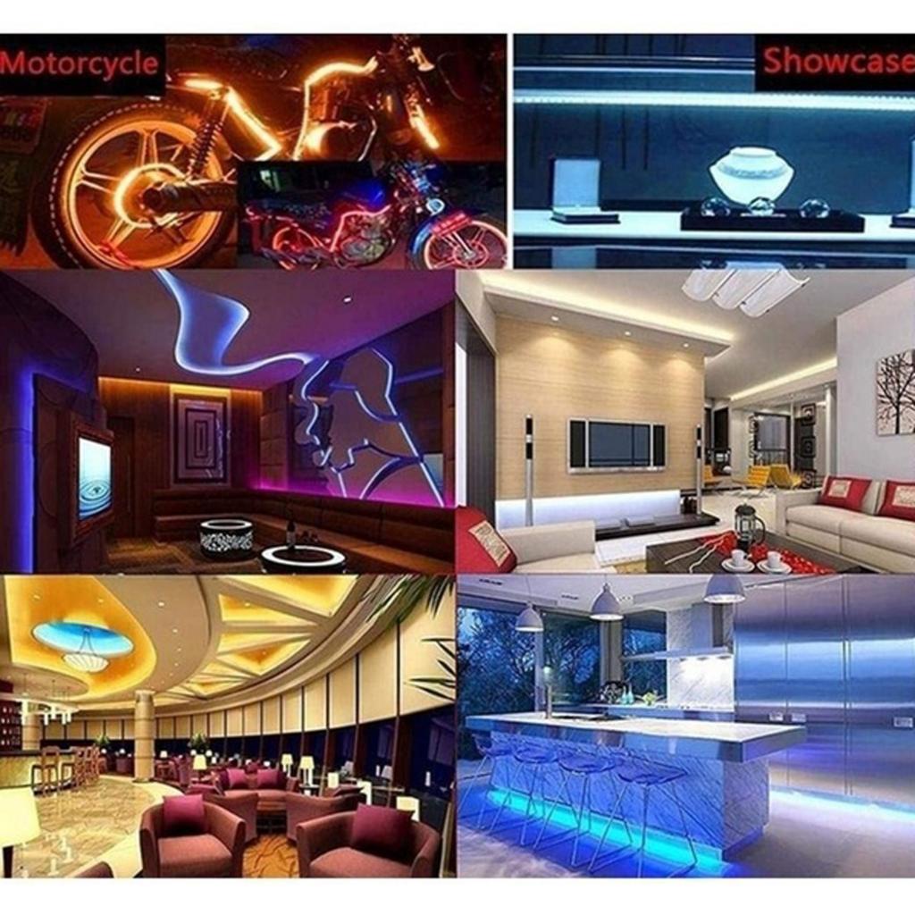 Dây đèn LED 20m thay đổi màu sắc kèm điều khiển từ xa