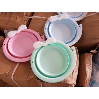 Thau rửa mặt gấp gọn hình cá