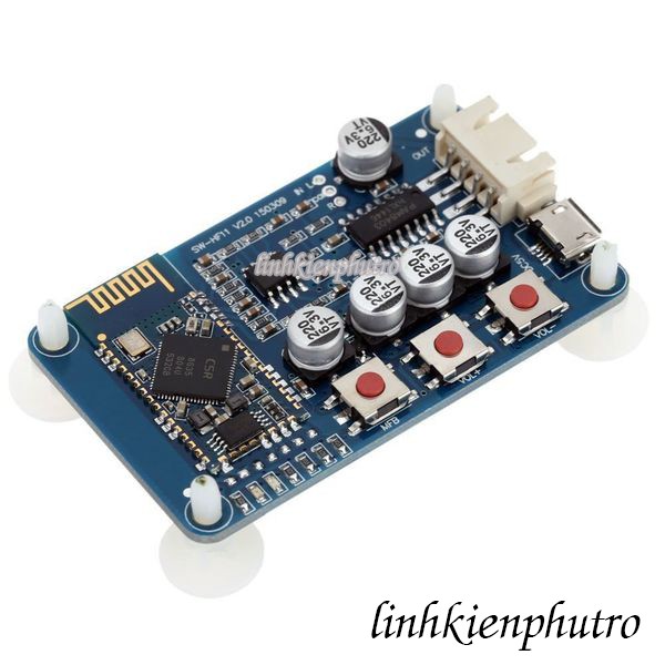 Mạch Khuếch Đại Âm Thanh 2*3W Bluetooth 4.0 CSR8635 - SANWU