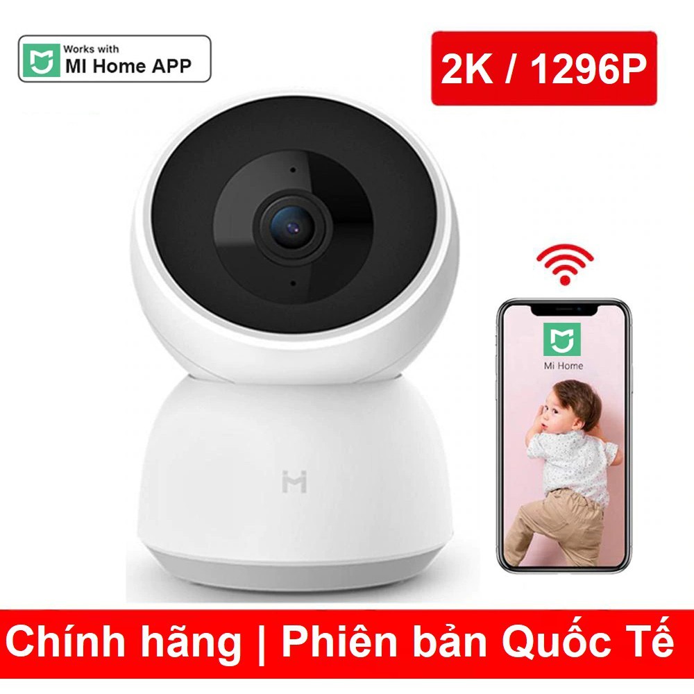 Bản quốc tế Camera giám sát ip Imilab 2k 1296p Xiaomi A1 xoay 360 độ