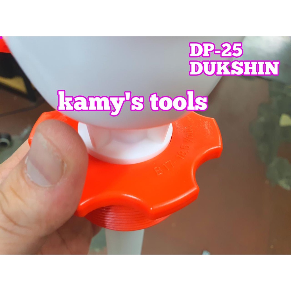 Bơm can hoá chất, bơm dầu thùng phuy bằng tay Hàn Quốc Dukshin model DP-25
