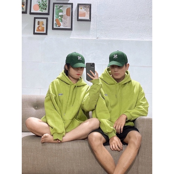 [ Rẻ vô địch ] Áo hoodie form rộng mũ hai lớp - Logo