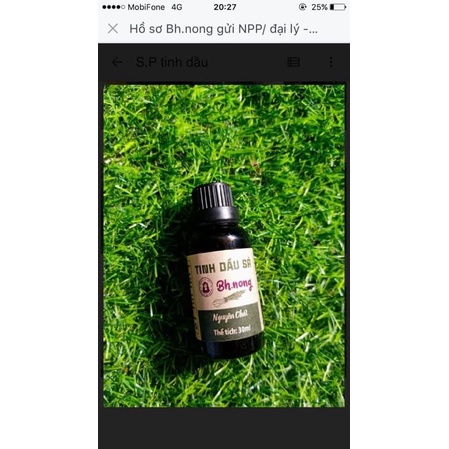 TINH DẦU SẢ BH. NONG