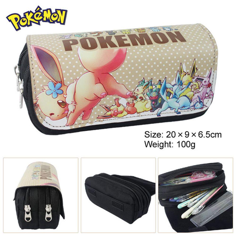 PEWANY Túi Đựng Bút Hình Pokemon Xinh Xắn Ốp