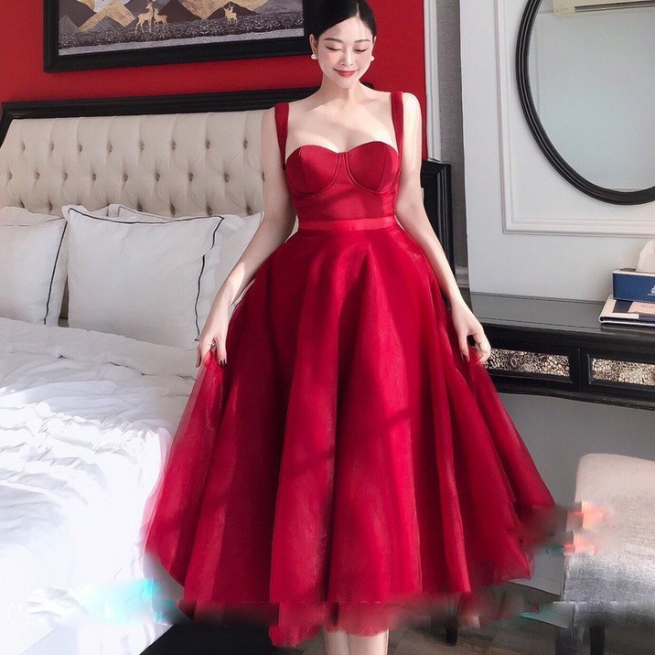 Đầm Midi Đi Chơi LABELLE Nhiều Màu TKCC51
