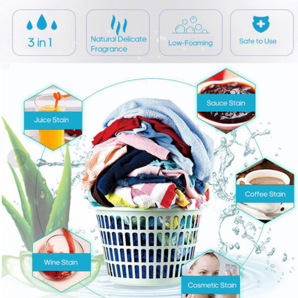 Hạt Thơm Giặt Quần Áo Hình Viên Đạn