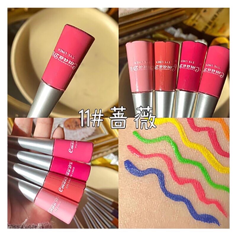Kẻ mắt nước màu - Eyeliner màu sắc không lem trôi nước