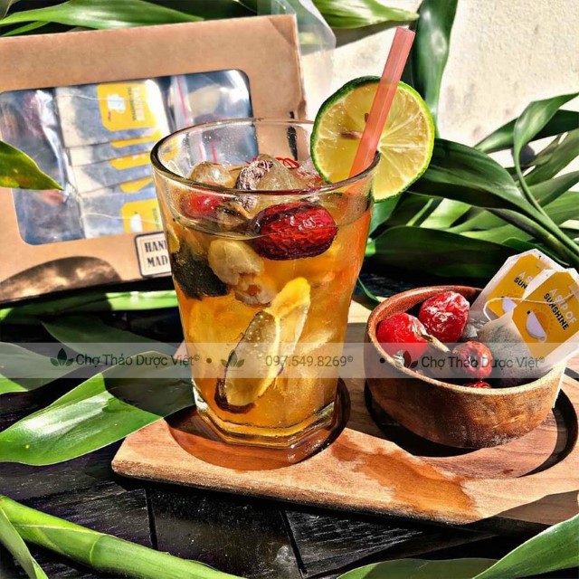 10 Set Trà Lipton Xí Muội Cam Thảo (10 Vị Mix Sẵn)
