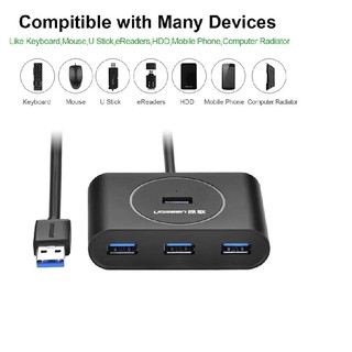 Bộ chia hub USB 3.0 4 cổng Ugreen 20290