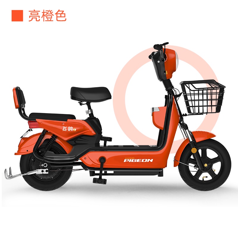 Xe đạp điện dáng chim bồ câu bay xe điện 48V , pin 24A nội địa trung thương hiệu FLYING PIGEON
