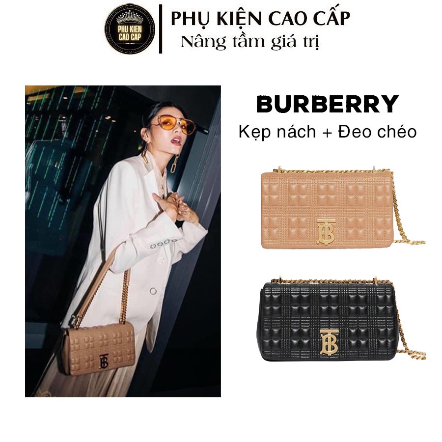 Túi xách đeo vai + đeo chéo 𝐁𝐔𝐑𝐁𝐄𝐑𝐑𝐘 𝐋𝐎𝐍𝐀 𝐁𝐀𝐆 sang chảnh, cao cấp VIP