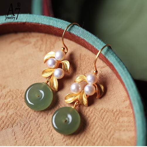 Đôi Bông Tai Bạc 925 Hình Khóa Thanh Lịch Cho Nữ