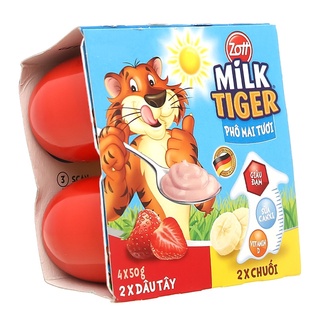 Phô mai tươi Milk Tiger vị trái cây