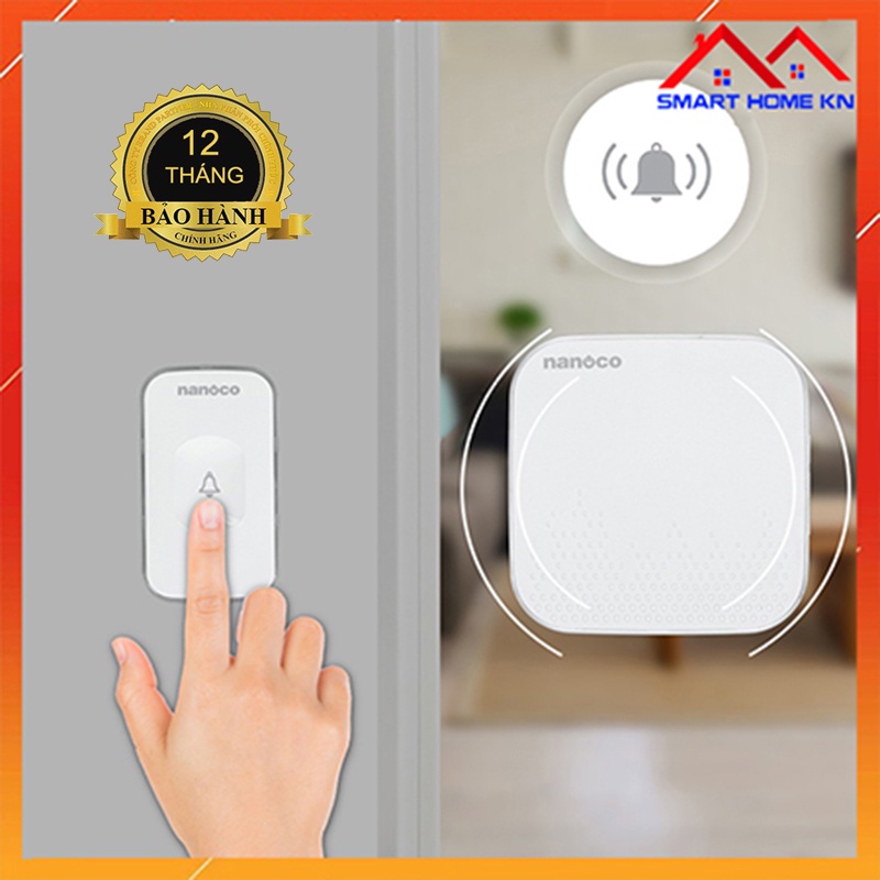 Chuông điện không dây thông minh chính hãng NANOCO 156