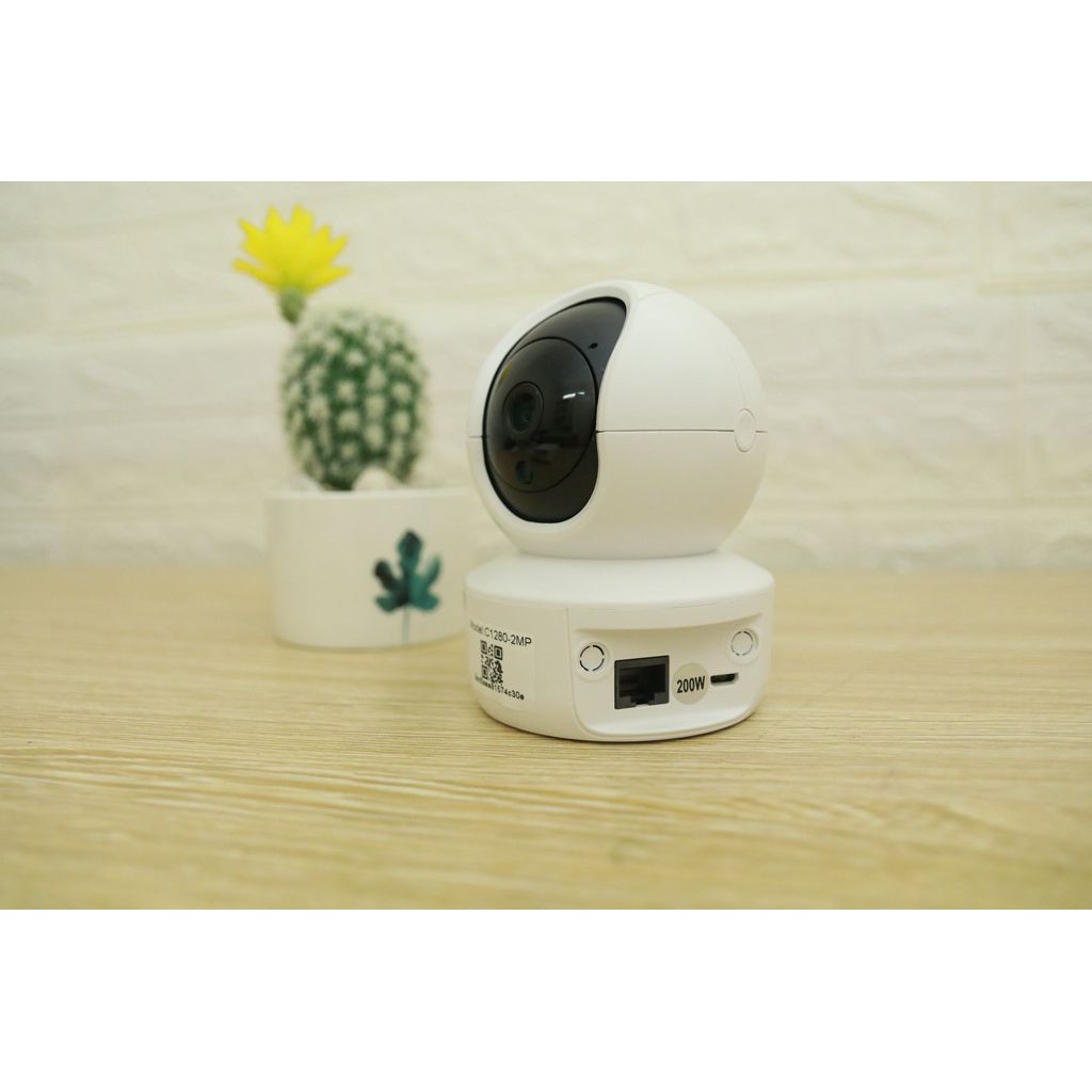 Camera IP Wifi Vitacam C1280 2.0MP FullHD 1080P hồng ngoại ban đêm - đàm thoại 2 chiều (Trắng)