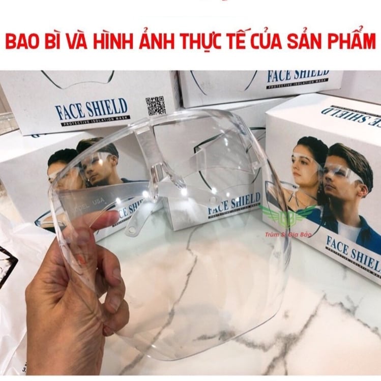 Kính bảo hộ phòng dịch FACE SHIELD - Hàng chính hãng cao cấp