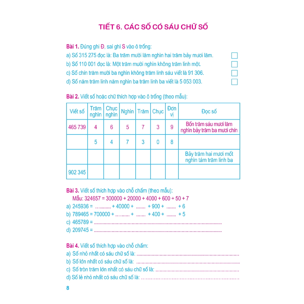 Sách - Vở Bài Tập Toán Nâng Cao 4 - Quyển 1