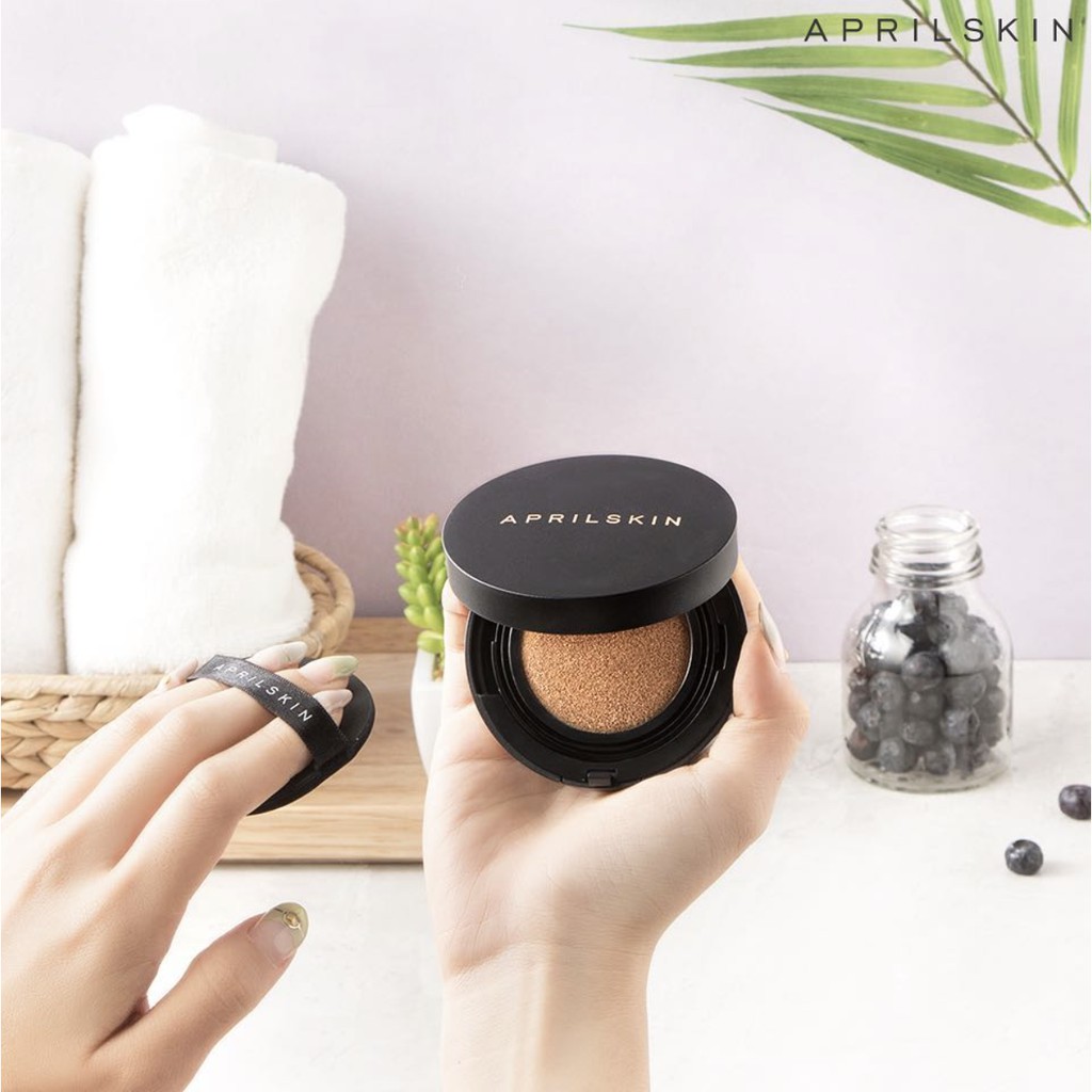 [GALAXY EDITION] Phấn Nước Che Phủ Tốt, Dưỡng Ẩm April Skin Magic Snow Cushion Galaxy Edition SPF50+/PA+++ 15g | BigBuy360 - bigbuy360.vn