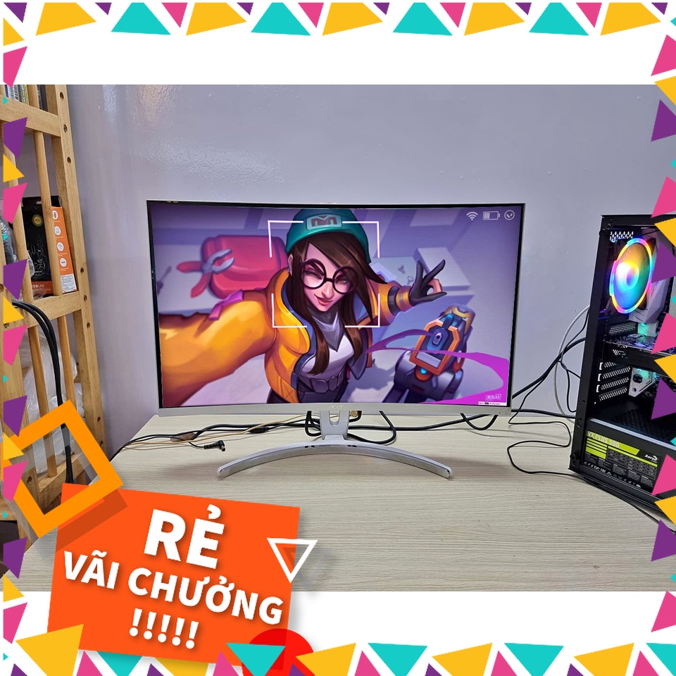 Màn Hình máy tính Cong ACER 27" ED273 75Hz Freesync like new chính hãng