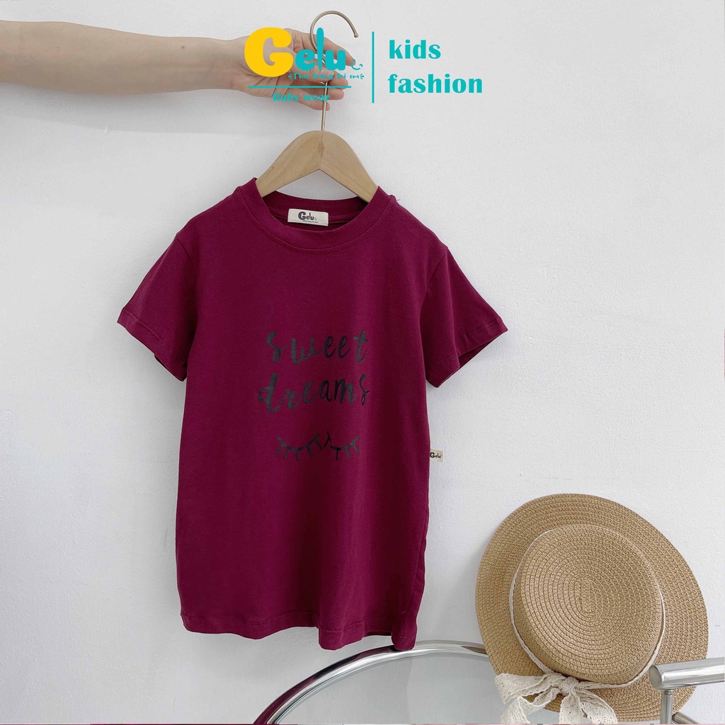 Váy đầm ngắn tay mùa hè cho bé gái 1 2 3 4 5 6 tuổi chất liệu cotton Hàn cao cấp  thoáng mát, thấm hút mồ hôi