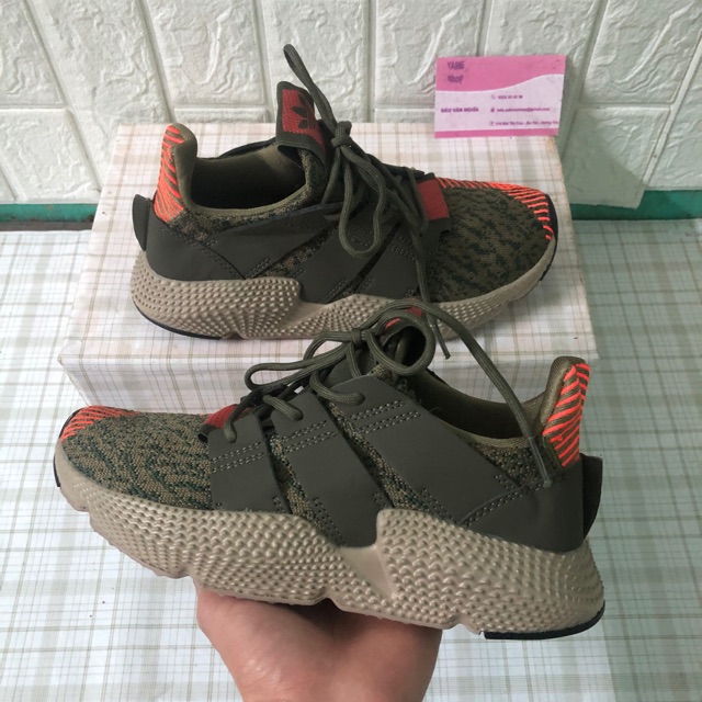 Giày thể thao prophere xanh rêu full box
