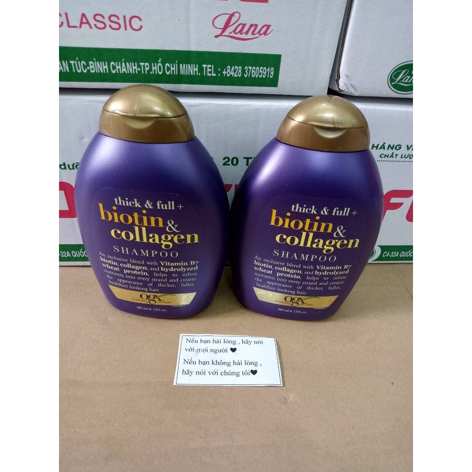 Gội biotin collagen 385ml