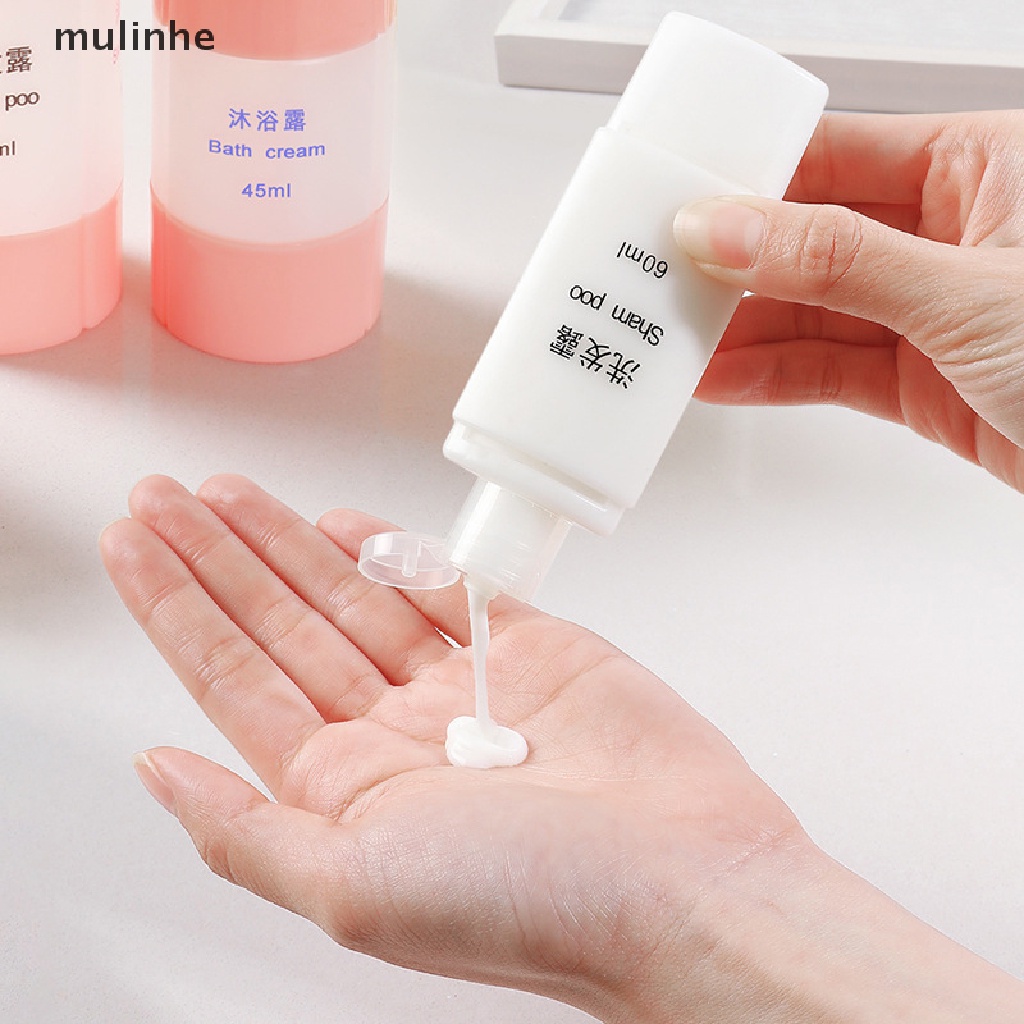 Bộ Chai Chiết Mỹ Phẩm / Dầu Gội / Sữa Tắm 3 Trong 1 Tiện Dụng Khi Đi Du Lịch