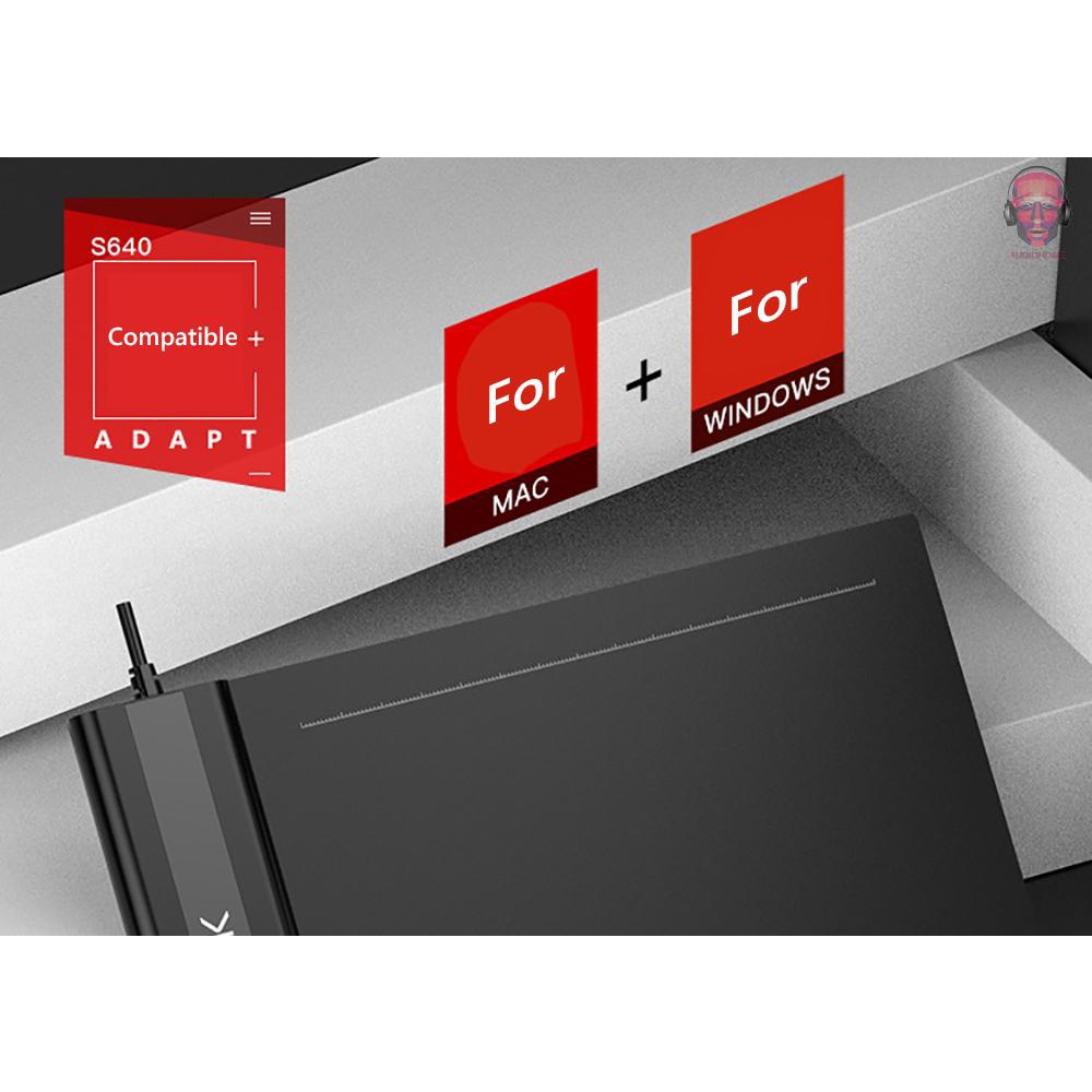Máy Tính Bảng Đồ Họa Veikk S640 6x4 Inch 8192 5080 Lpi One-Touch