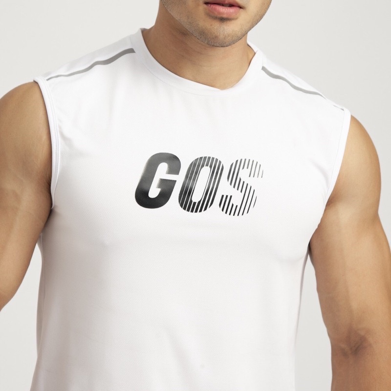 [Freeship] Áo gym nam, áo thun sát nách GOS SUMMER S5 + Tặng quần trong