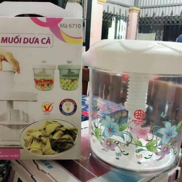 HỘP MUỐI DƯA CÀ Việt Nhật loại 5 lít loại to