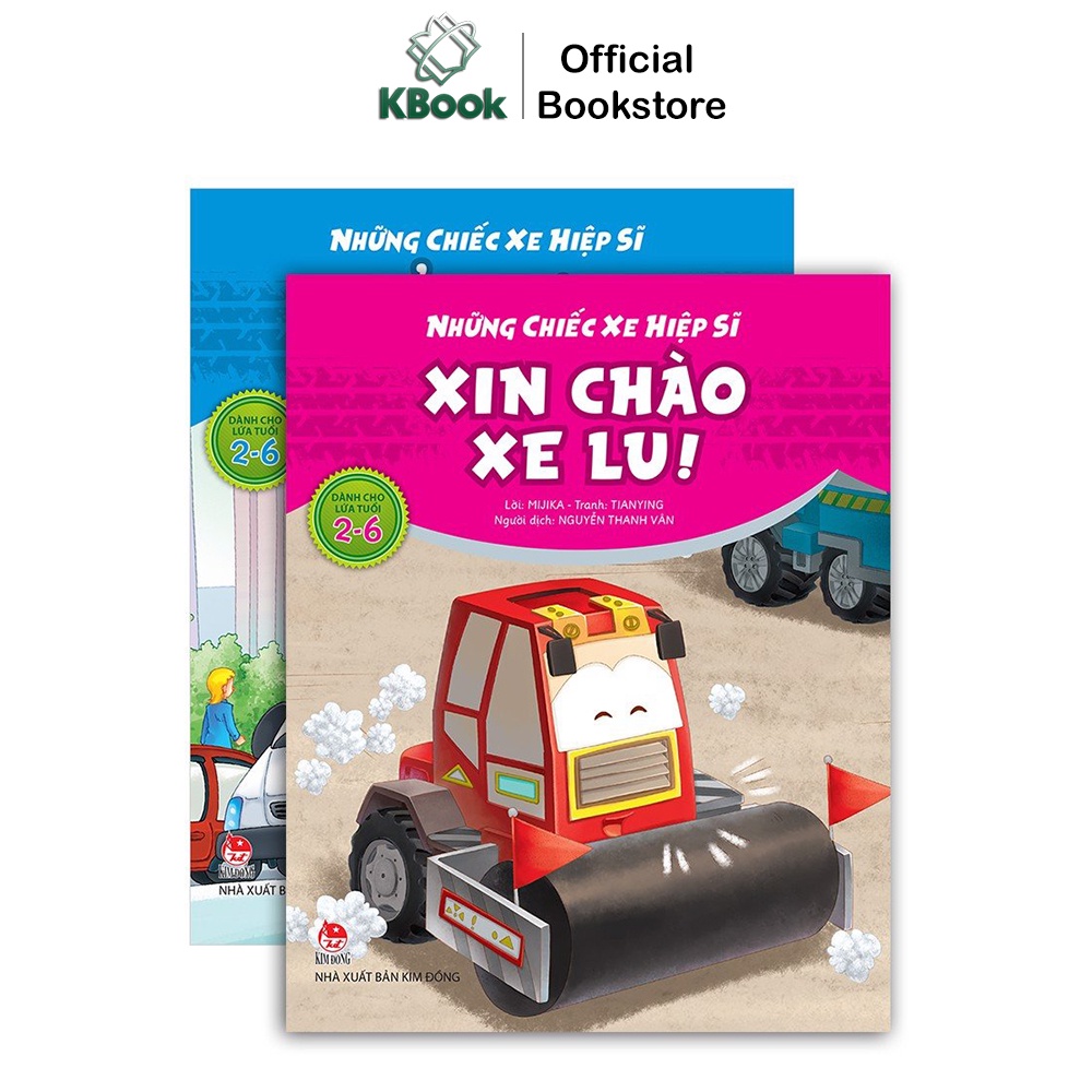 Sách - Combo Những chiếc xe Hiệp sĩ (Kim Đồng - 8 chủ đề)