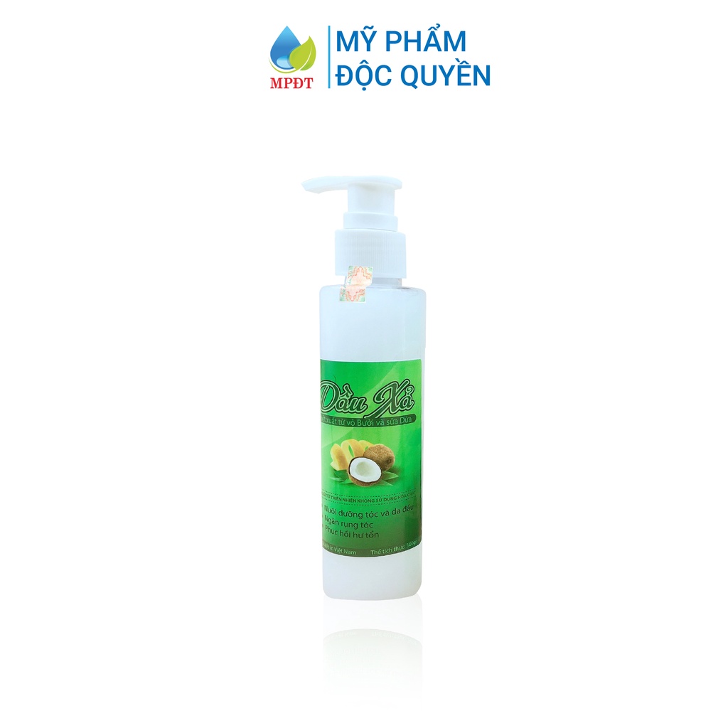 Dầu xả chiết xuất từ vỏ bưởi và sữa dừa dưỡng tóc chuyên sâu, phục hồi tóc hư tổn, giảm rụng tóc 150ml