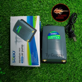 Máy sục oxy bể cá,máy sục khí oxy 2 vòi sobo sb 648,phụ kiện cá cảnh