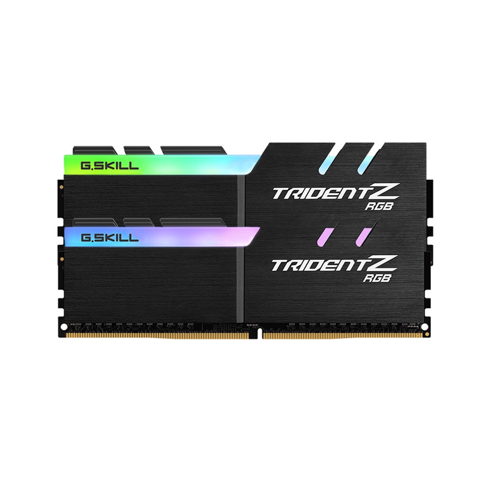 RAM Desktop GSKILL Trident Z 32GB (2x16GB) DDR4 3000MHz (F43000C16D32GTZR) (KIT )