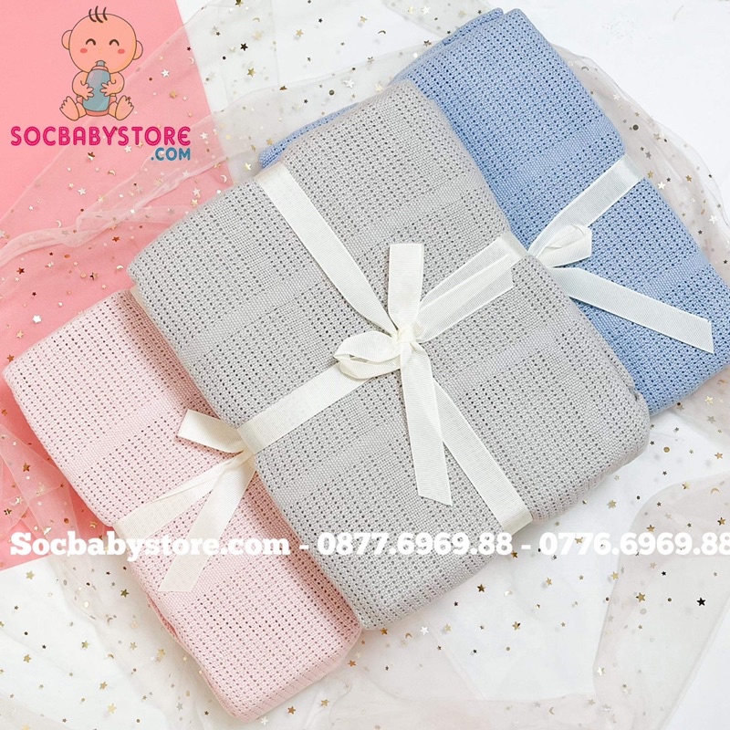 Chăn lưới sợi tre thoáng khí có thể quấn ủ