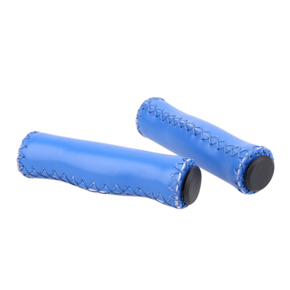 Bộ 2 tay nắm tay lái xe đạp MTB bằng da + mút