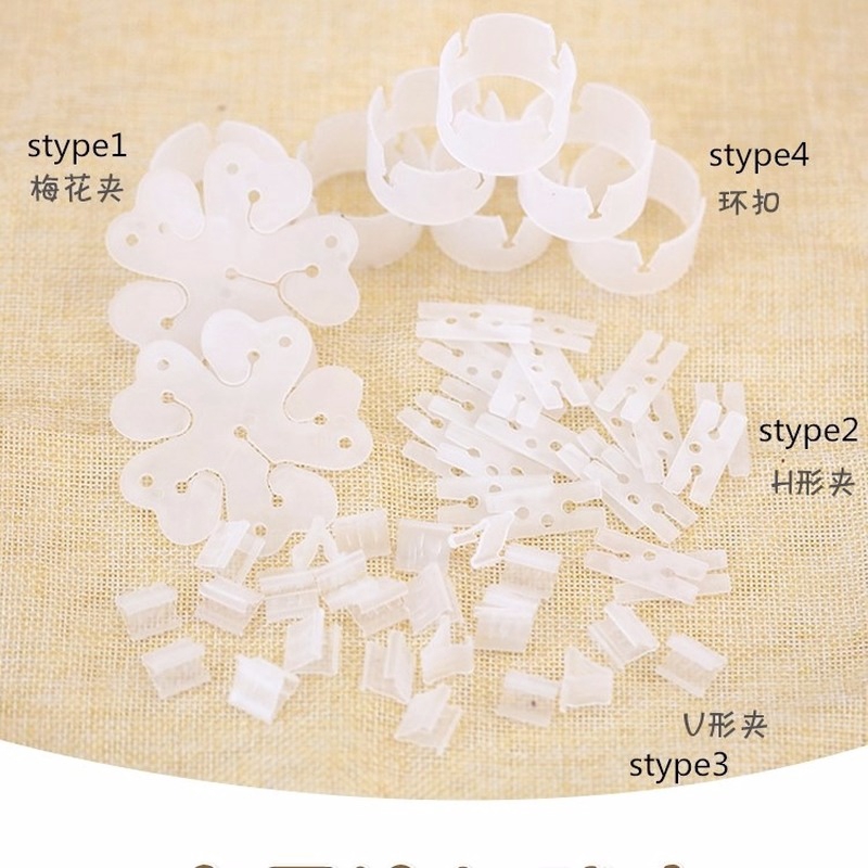 Set 5/50/100 Kẹp Cố Định Bong Bóng Trang Trí