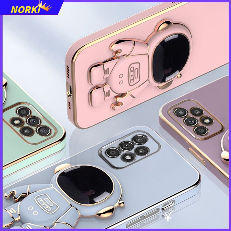 Ốp Điện Thoại Silicon Mềm Có Giá Đỡ Hình Phi Hành Gia Cho Samsung Galaxy Note 10 Plus 20 Ultra S20Plus S20Ultra S20FE