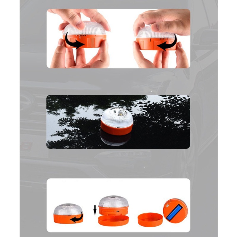 Đèn LED Cảnh Báo Khẩn Cấp V16 Chuyên Dụng Cho Xe Hơi