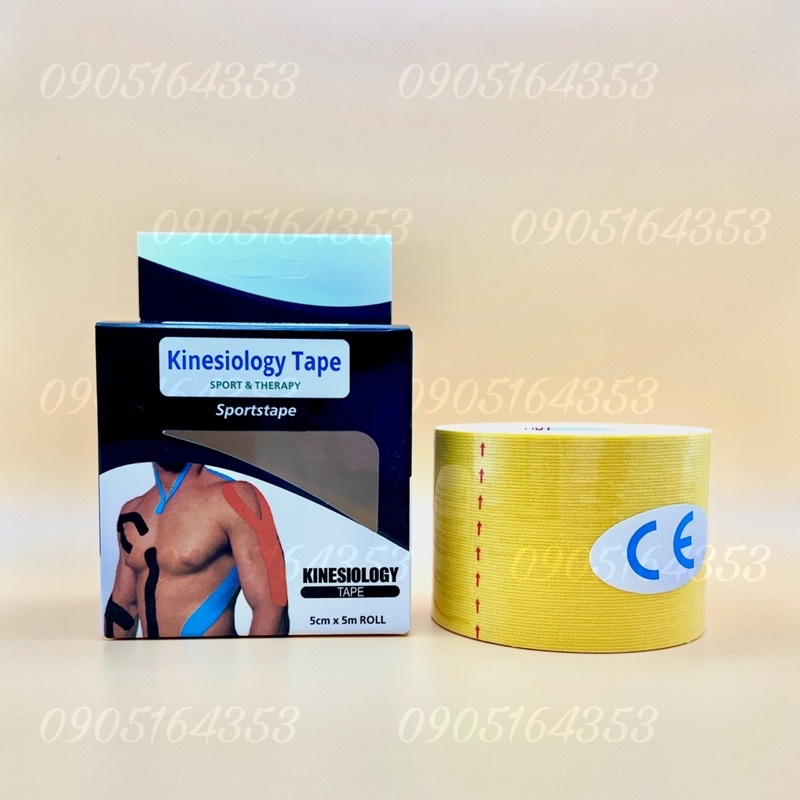 BĂNG DÁN CƠ THỂ THAO KINESIOLOGY NHIỀU MÀU