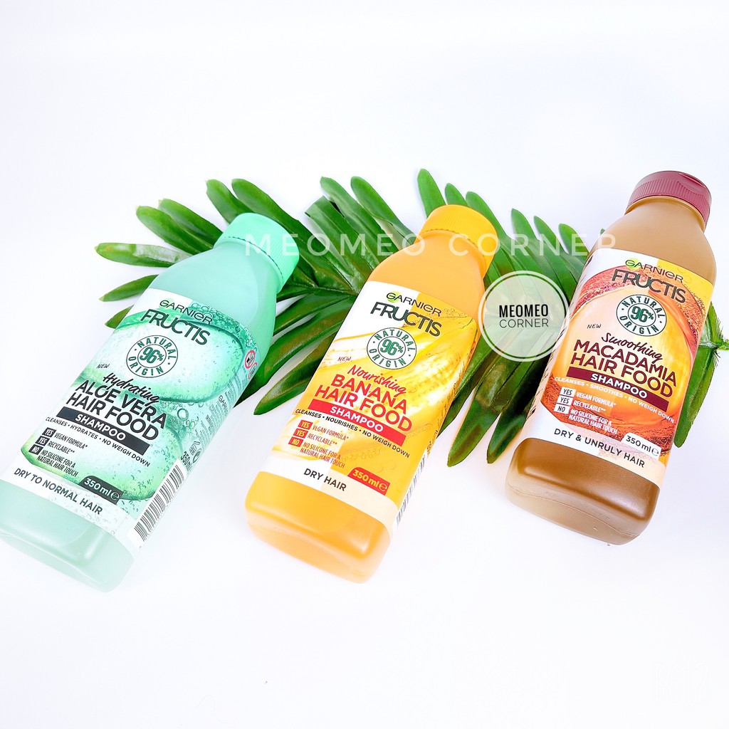 Dầu gội/xả Garnier Fructis Hair Food - 350ml