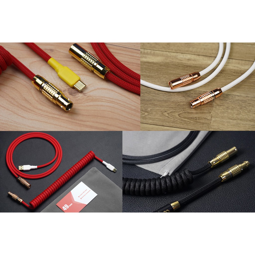 Cáp USB bàn phím cơ - Custom Cable USB