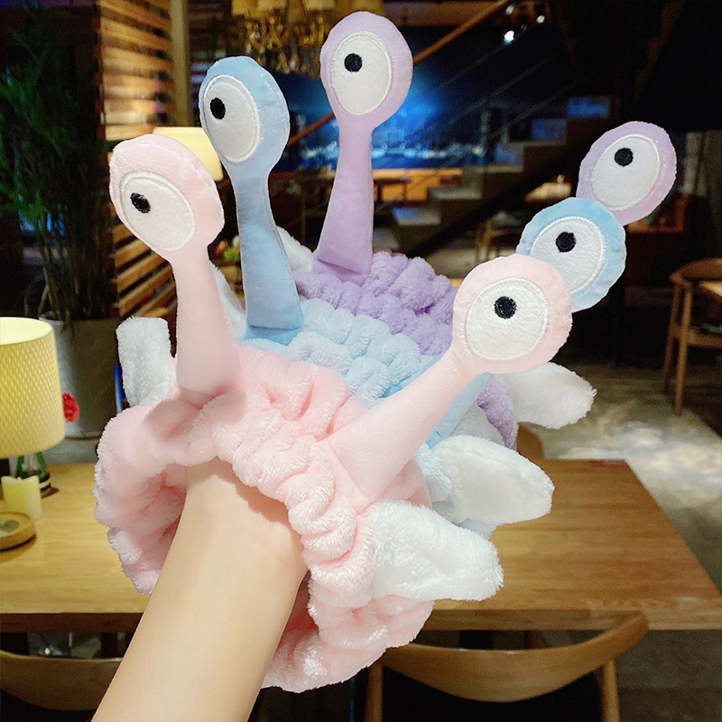Băng đô cài tóc hình ốc sên dễ thương phong cách Hàn Quốc