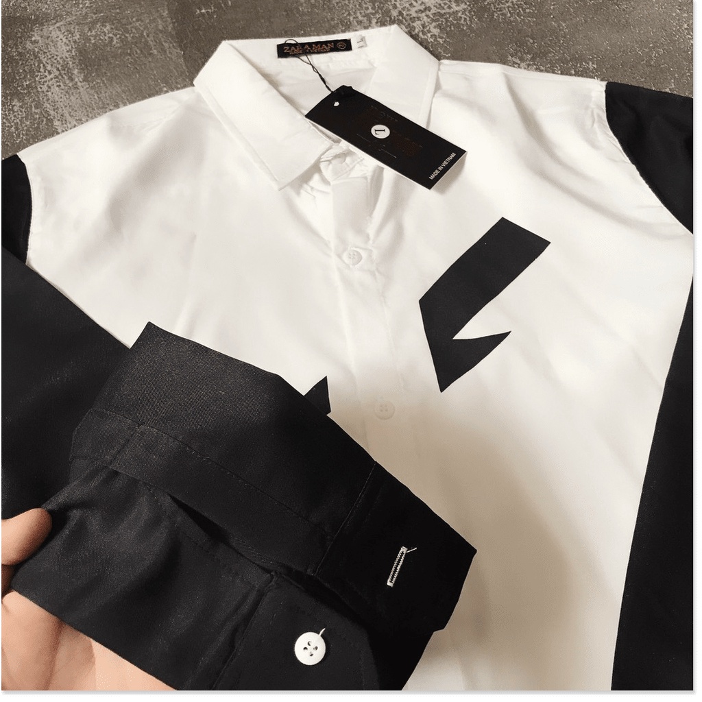 Áo sơ mi 3D DÀI TAY PHỐI ĐỒ CỰC ĐẸP , THỜI TRANG PHONG CÁCH KOKO MI FASHION