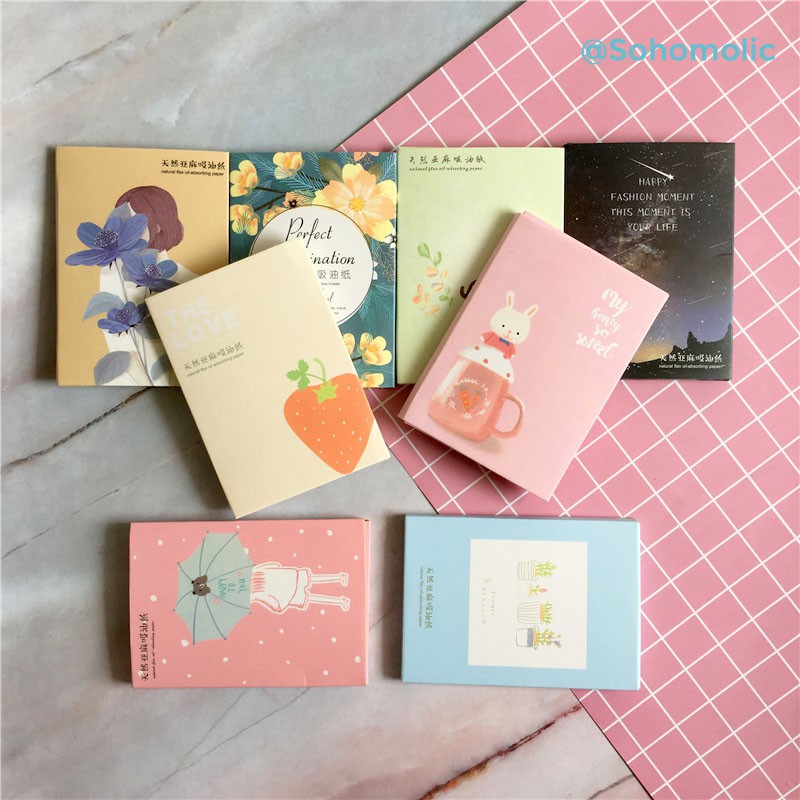 Giấy Thấm Dầu 50 tờ nội địa Trung Somoholic GTD1 | BigBuy360 - bigbuy360.vn