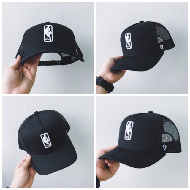 Nón Logo NBA, Form Trucker vuông, Big size