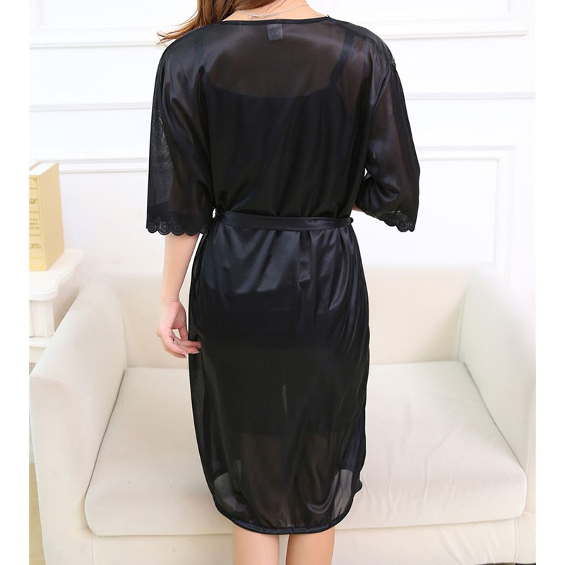 Đầm Ngủ Chất Liệu Lụa Satin Mát Mẻ Thời Trang Xuân Hè Cho Nữ | BigBuy360 - bigbuy360.vn