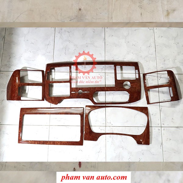 Ốp Taplo Vân Gỗ Ford Transit 2008-2021 hàng cao cấp nhựa dẻo Phụ kiện đồ chơi ô tô Transit Phạm Văn auto